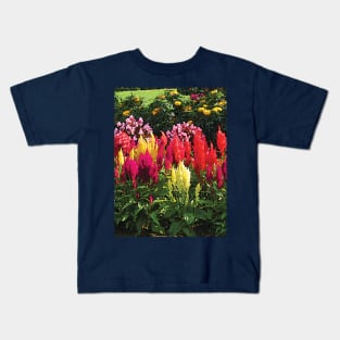 Garden in Elizabeth Park Kids T-Shirt